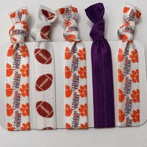 Clemson Hair Ties